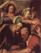 REMBRANDT Harmenszoon van Rijn Christ Driving the Money-changers from the Temple oil painting on canvas